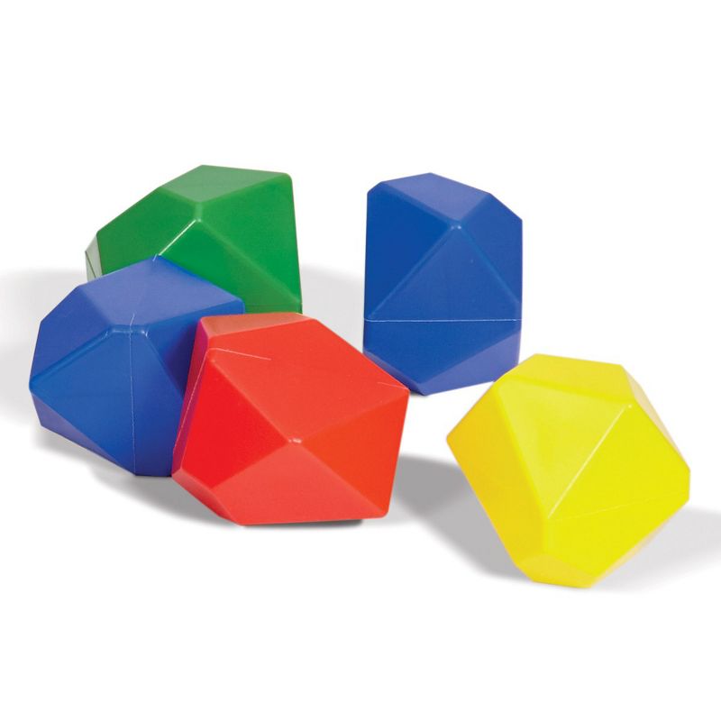 Edushape Gem Blocks Jumbo Manipulative Set  - 54 Pieces