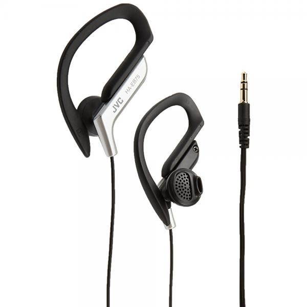 JVC HAEB75S Sports Clip Headphone (Silver)