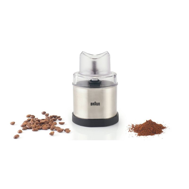 Braun 1.5-Cup Chopper Attachment - Stainless Steel - MQ20BK