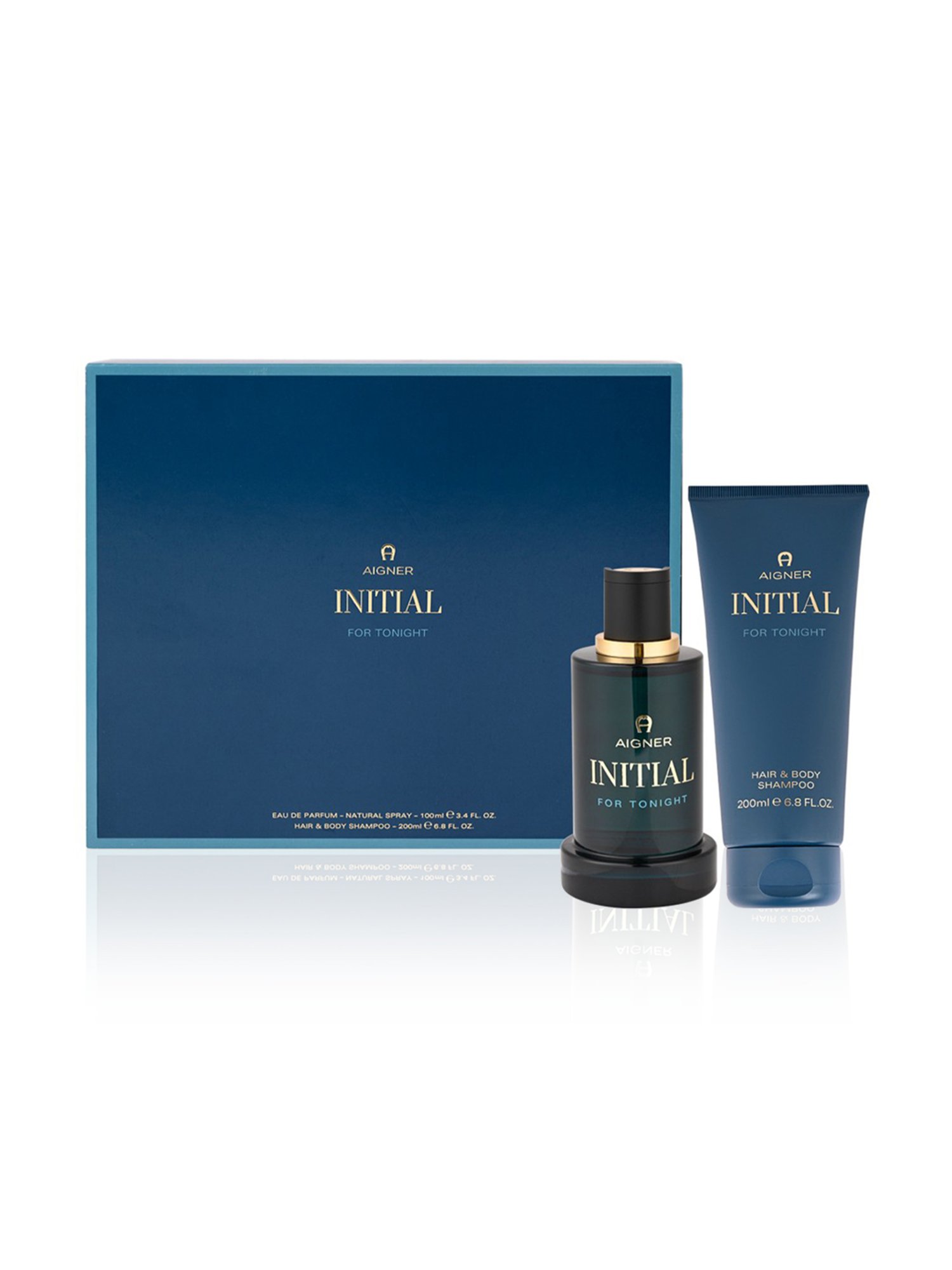 Aigner Initial For Tonight Eau de Parfum with Hair & Body Shampoo Combo