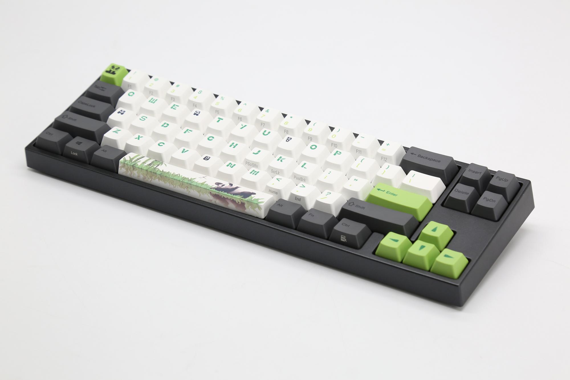 2, 60% Wired/Wireless Mechanical Keyboard (Kailh Box Brown Switch/White Case) - Full Keys Programmable - True RGB Backlit - Tap Arrow Keys - Double Shot PBT Keycaps - NKRO - 1900mAh Battery