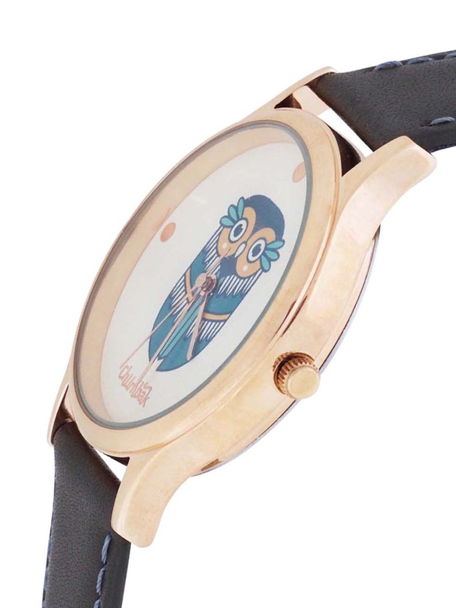 Chumbak LV5 Classic Boho Owl Analog Watch for Women