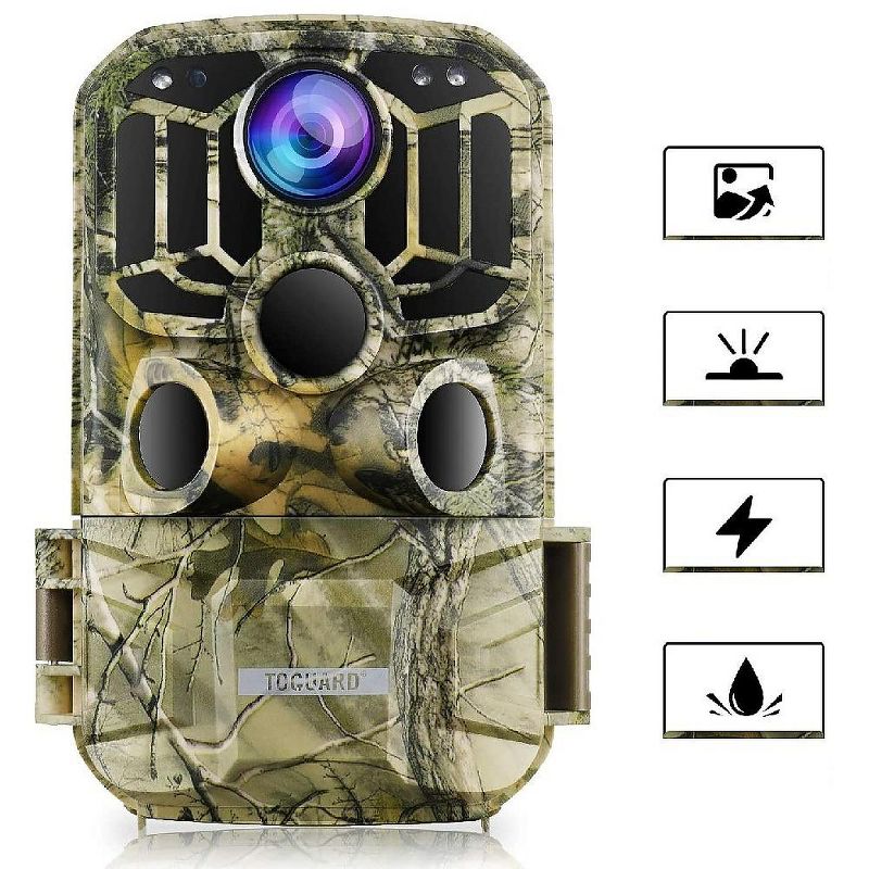 Compact Size 720P HD Digital Camera Camcorder 5MP CMOS Sensor 2.0" LCD Screen 3 Meters Waterproof with Built-in Microphone for Kids Children Students Boys Girls Summmer Gift