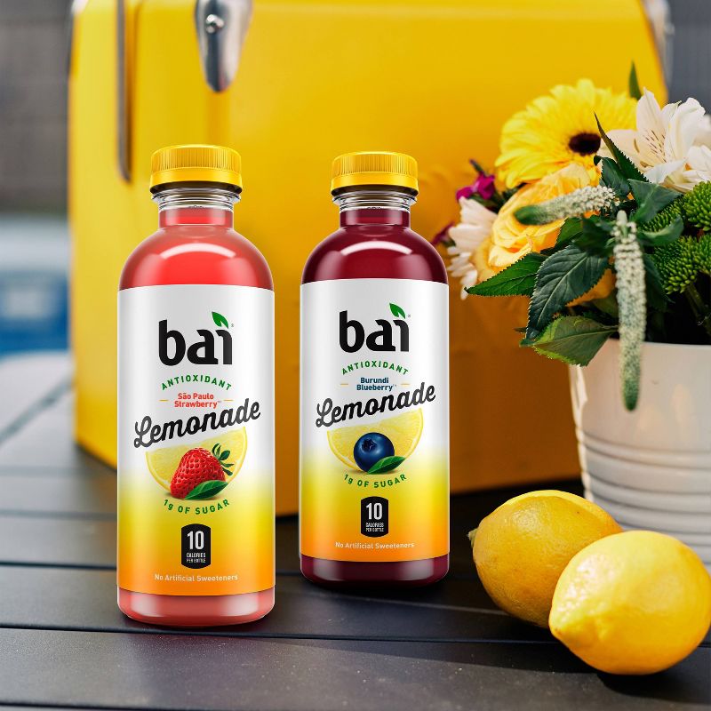 Bai Antioxidant Burundi Blueberry Lemonade - 18 fl oz Bottle
