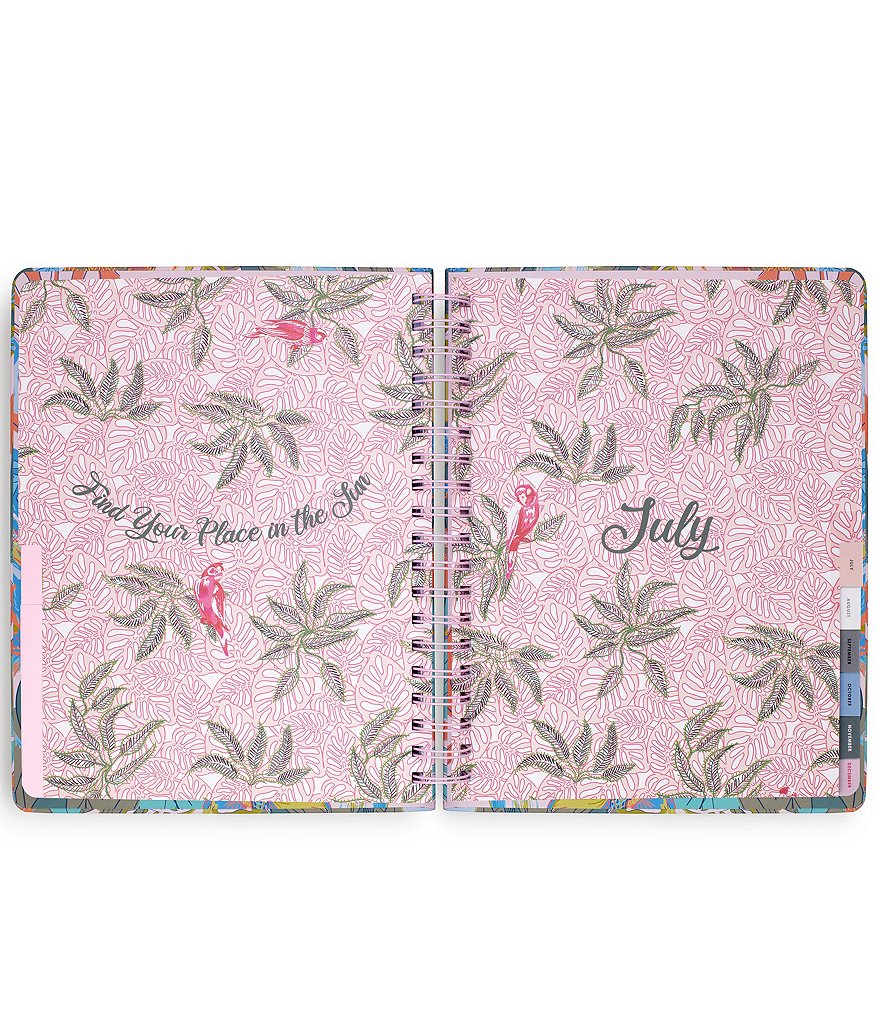 Lilly Pulitzer Cabana Cocktail 17 Month Large Agenda