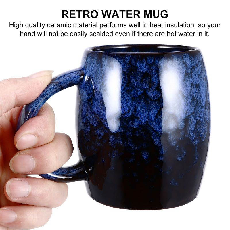 Retro Water Mug Practical Office Ceramic Cup Household Coffee Cup Water Cup