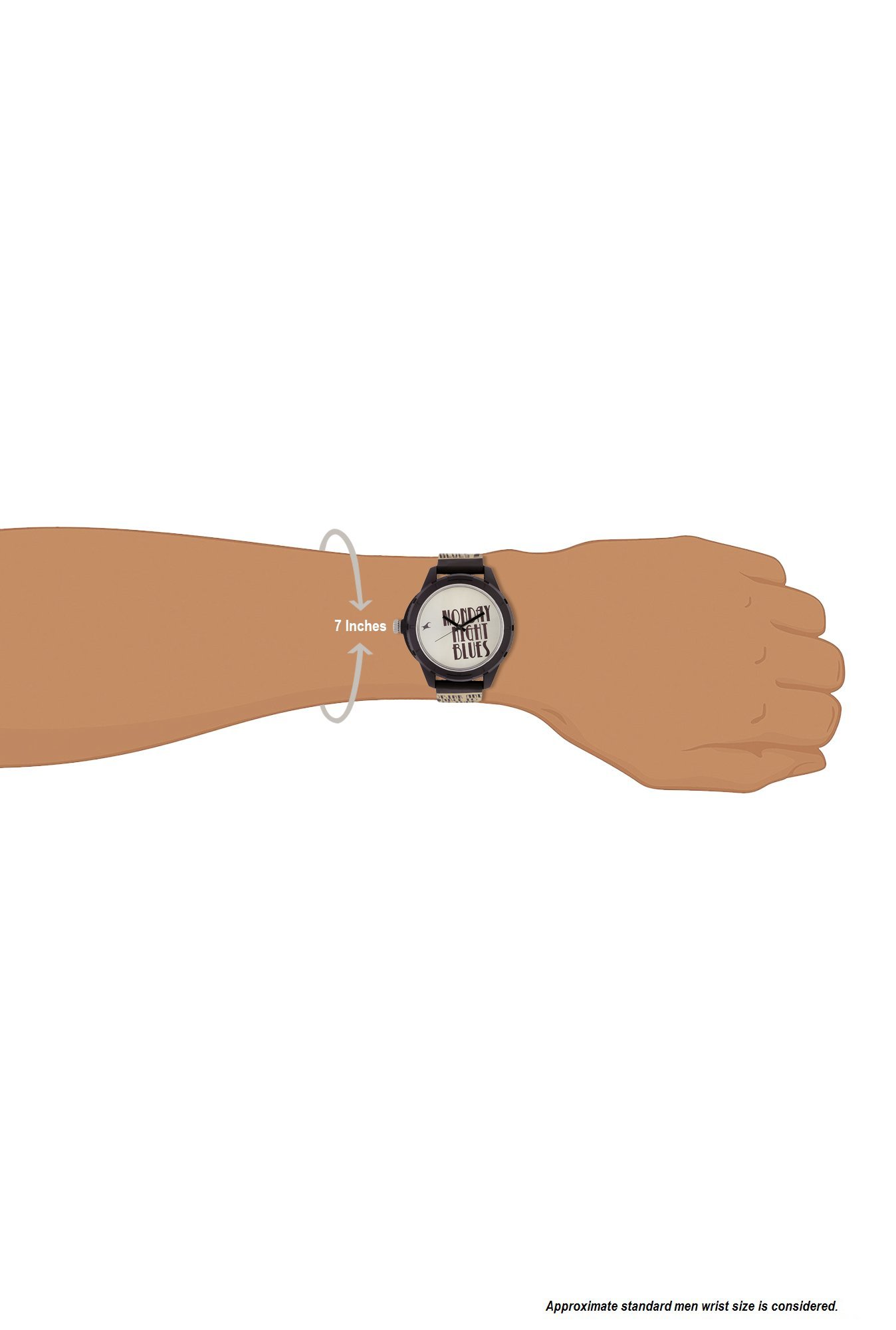 Fastrack 38019PP06 Tees EDM Unisex Analog Watch