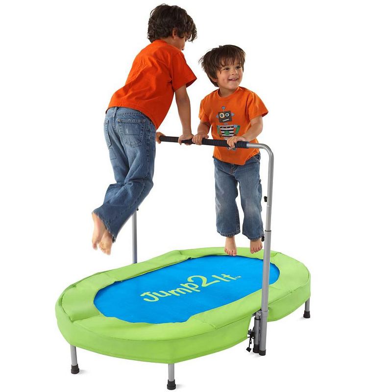 JumpSport SureStep Removable 2-Step Trampoline Safety Ladder - Easy to Attach