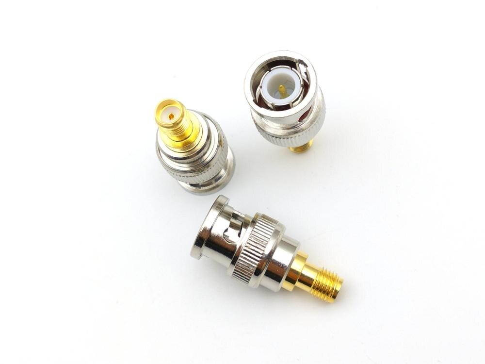 BNC Male to SMA Female Plug Coax connectors