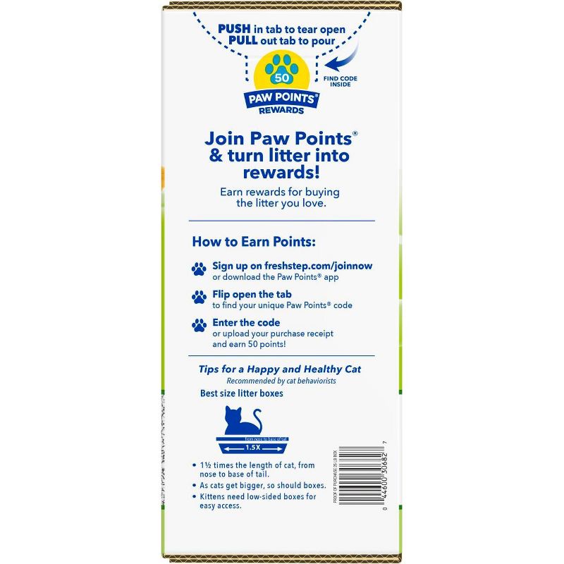 Fresh Step - Simply Unscented Litter - Clumping Cat Litter - 25lbs