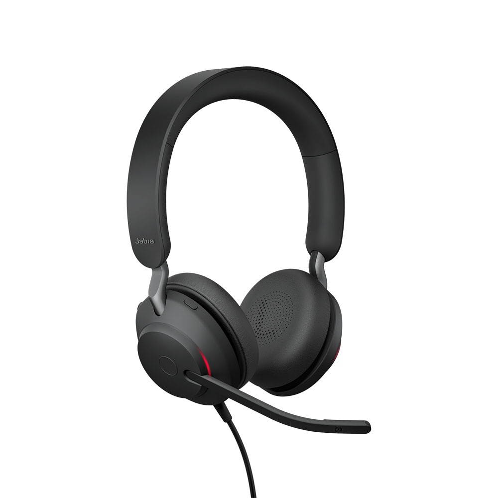 Jabra Evolve2 40 UC Stereo (USB-A) Headset Made For Voice & Music (2408-998-9999)