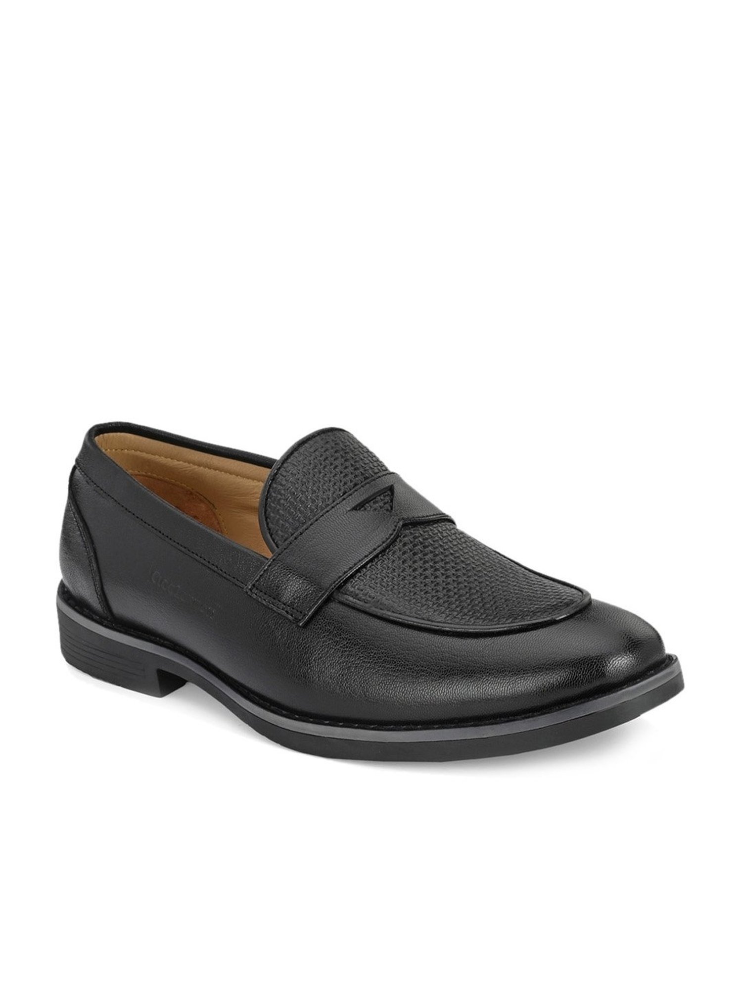 Clog London Men's Black Formal Loafers