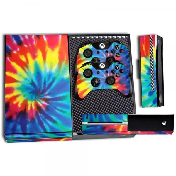 Microsoft Xbox ONE Console Skin plus 2 Controller Skins - Circuit