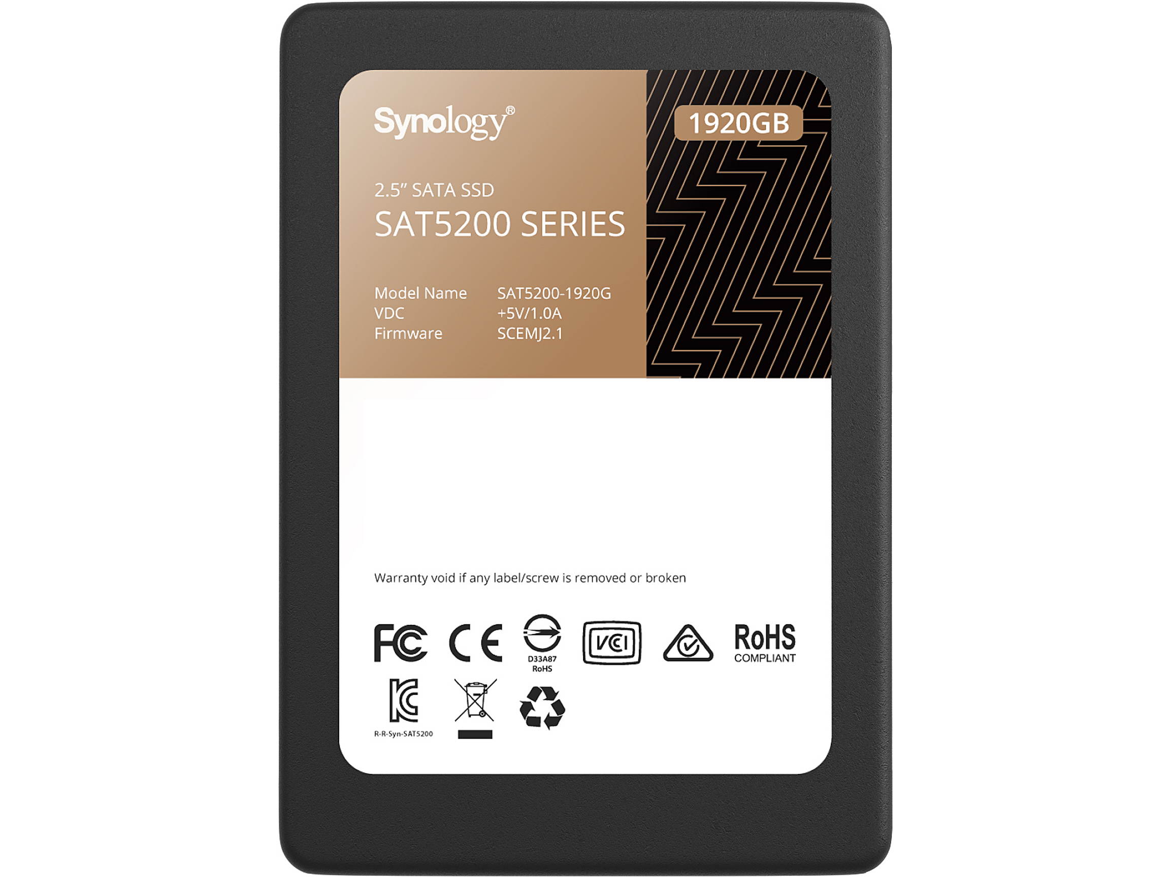 Synology SAT5200-1920G 1920GB 2.5" SATA SSD