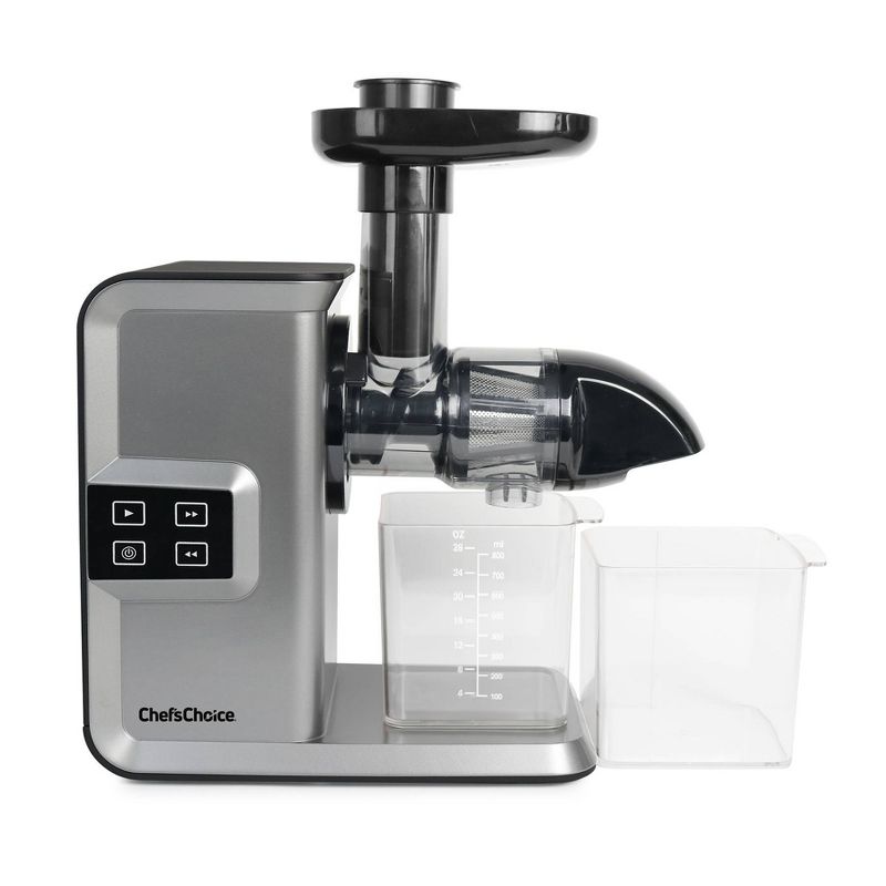 Chef's Choice Horizontal Masticating Juicer - Gray
