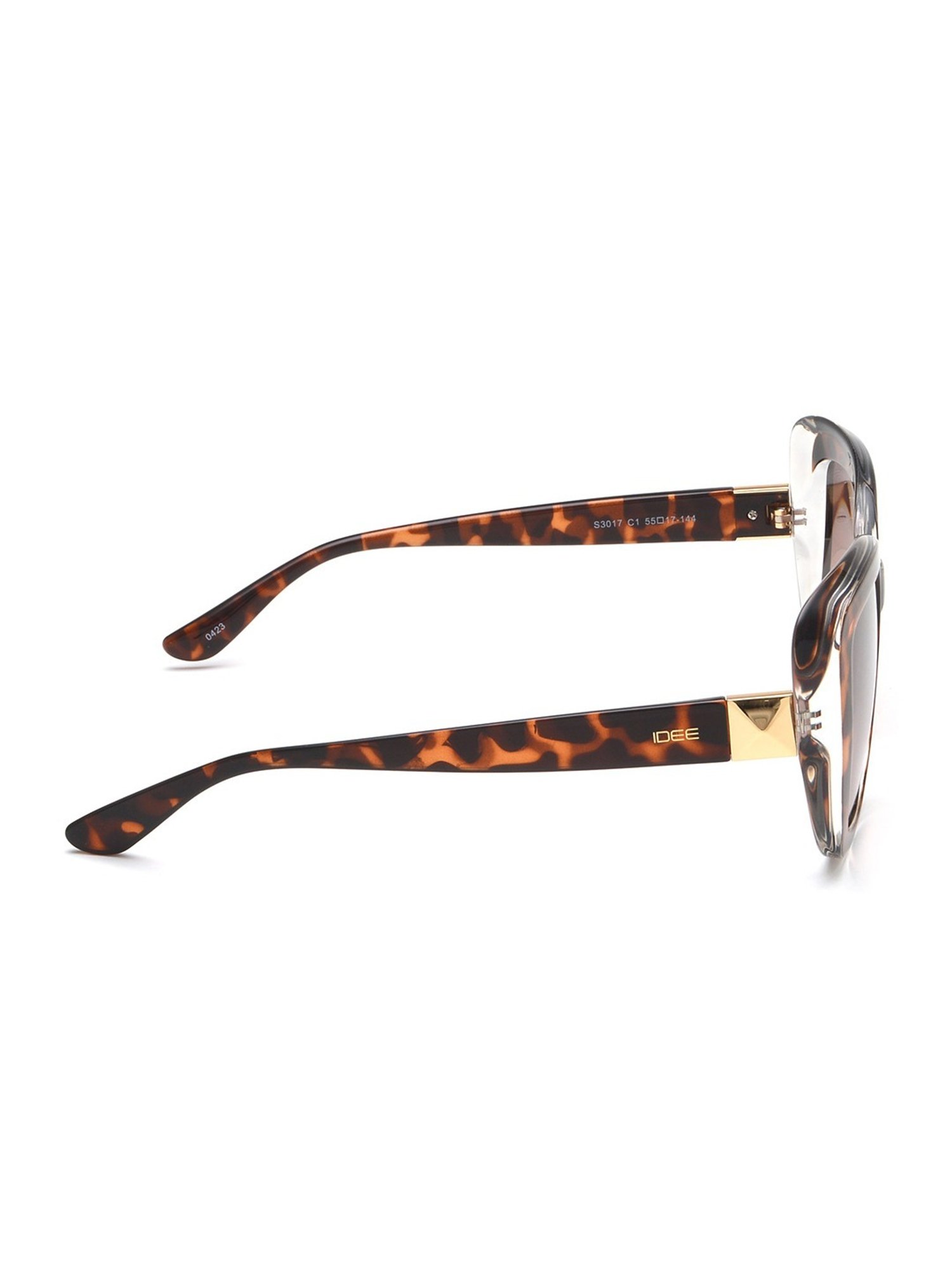 IDEE Dark Brown Butterfly UV Protection Sunglasses for Women