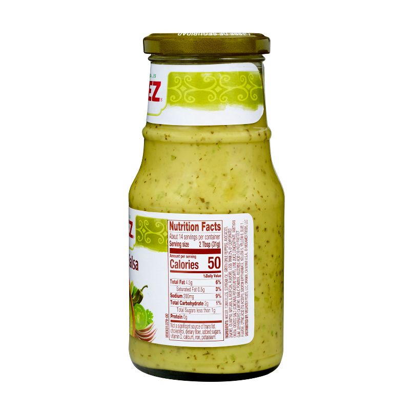 Herdez Guacamole Salsa Medium 15.7oz