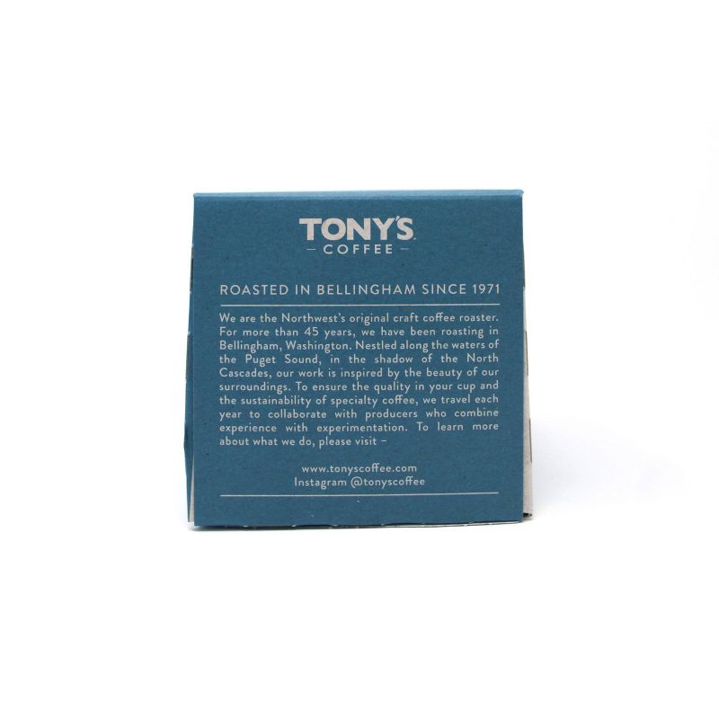 Tony's Coffee Cafe Carmelita Medium Roast Coffee - Single Serve Cups - 10ct