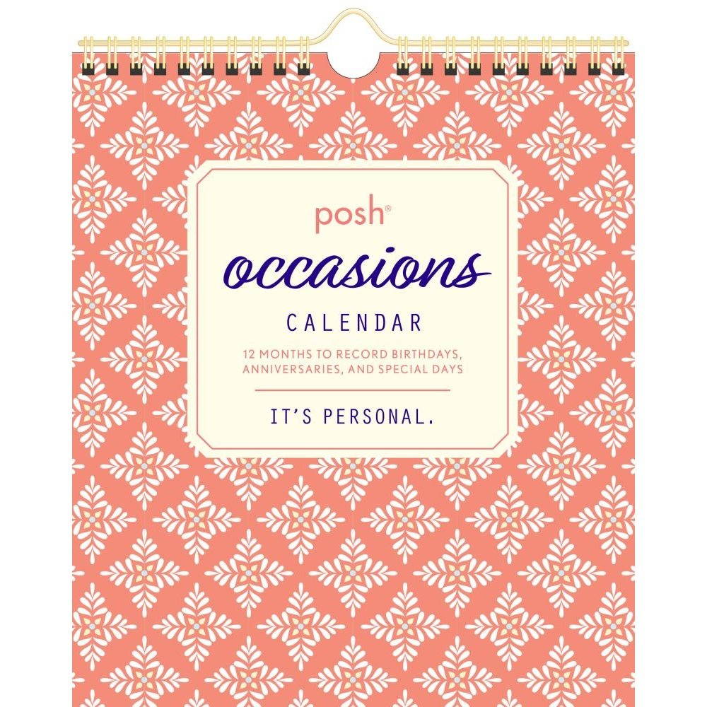 Posh: Occasions Calendar