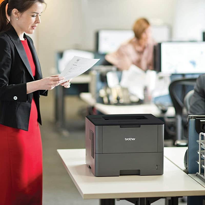 HLL6200DW Wireless Monochrome Laser Printer with Duplex Printing  Dash Replenishment Ready