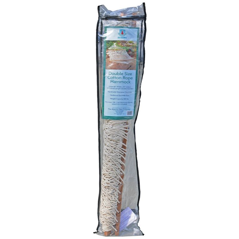 Deluxe Double Rope Hammock - Natural