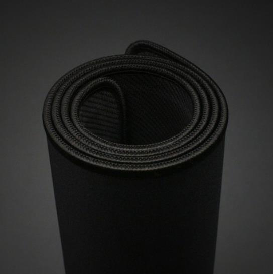 Glorious Large Gaming Mouse Mat / Pad - Stitched Edges, 2mm thick, Black Mousepad | 11"x13"x0.08" (G-L)