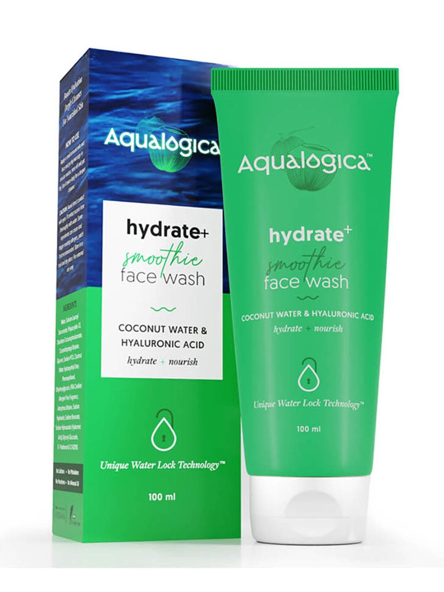 Aqualogica Hydrate+ Smoothie Face Wash - 100 ml