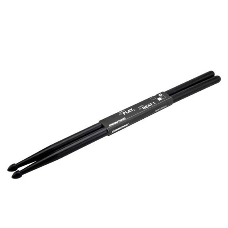 One Pair 5A Drumsticks Nylon Drum Sticks Black