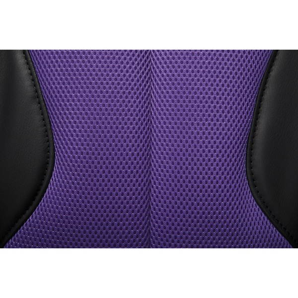 OFM Essentials Collection High-Back Racing Style Bonded Leather Gaming Chair, in Purple (ESS-3086-PUR)