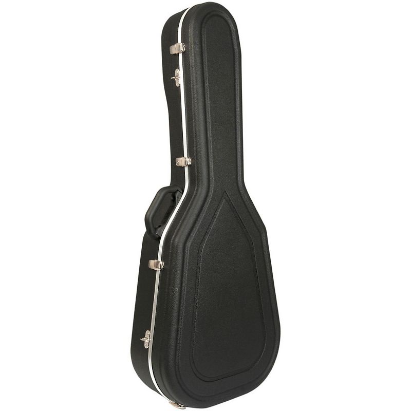 Hiscox Cases Classical Guitar Case/Large Black Shell/Silver Int-Pro II