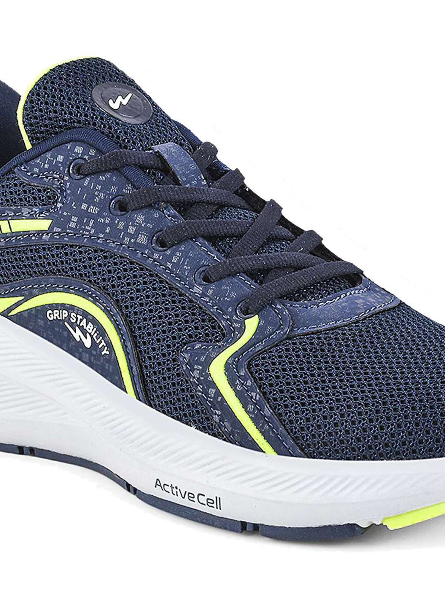 Campus Kids PENNY CH Navy & Green Running Shoes