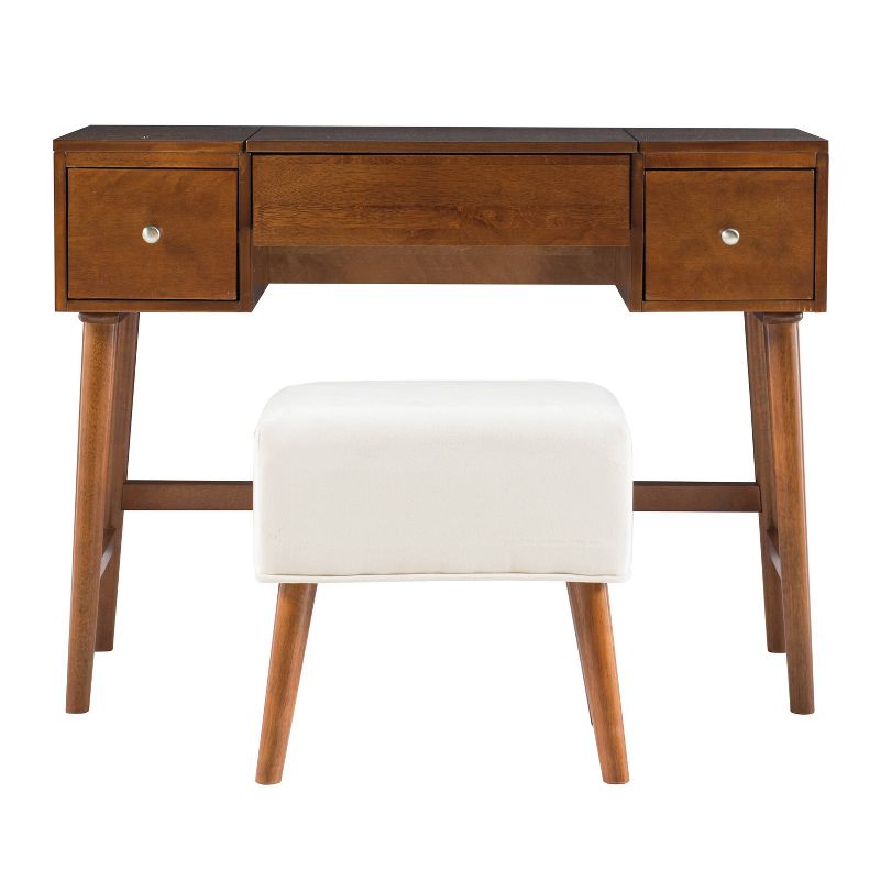 Salisbury Vanity w/Mirror White - Chique