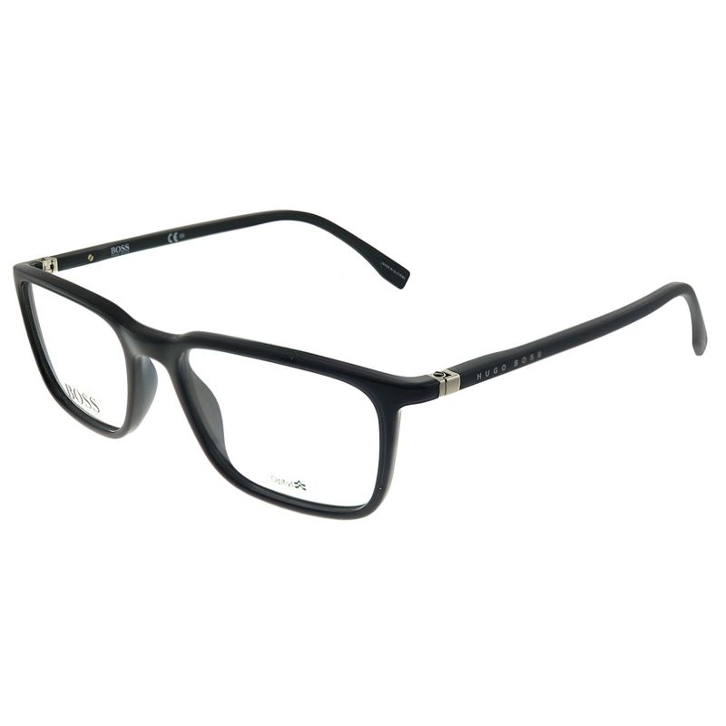 Hugo Boss BOSS0962 807 Unisex Rectangle Eyeglasses Black 53mm