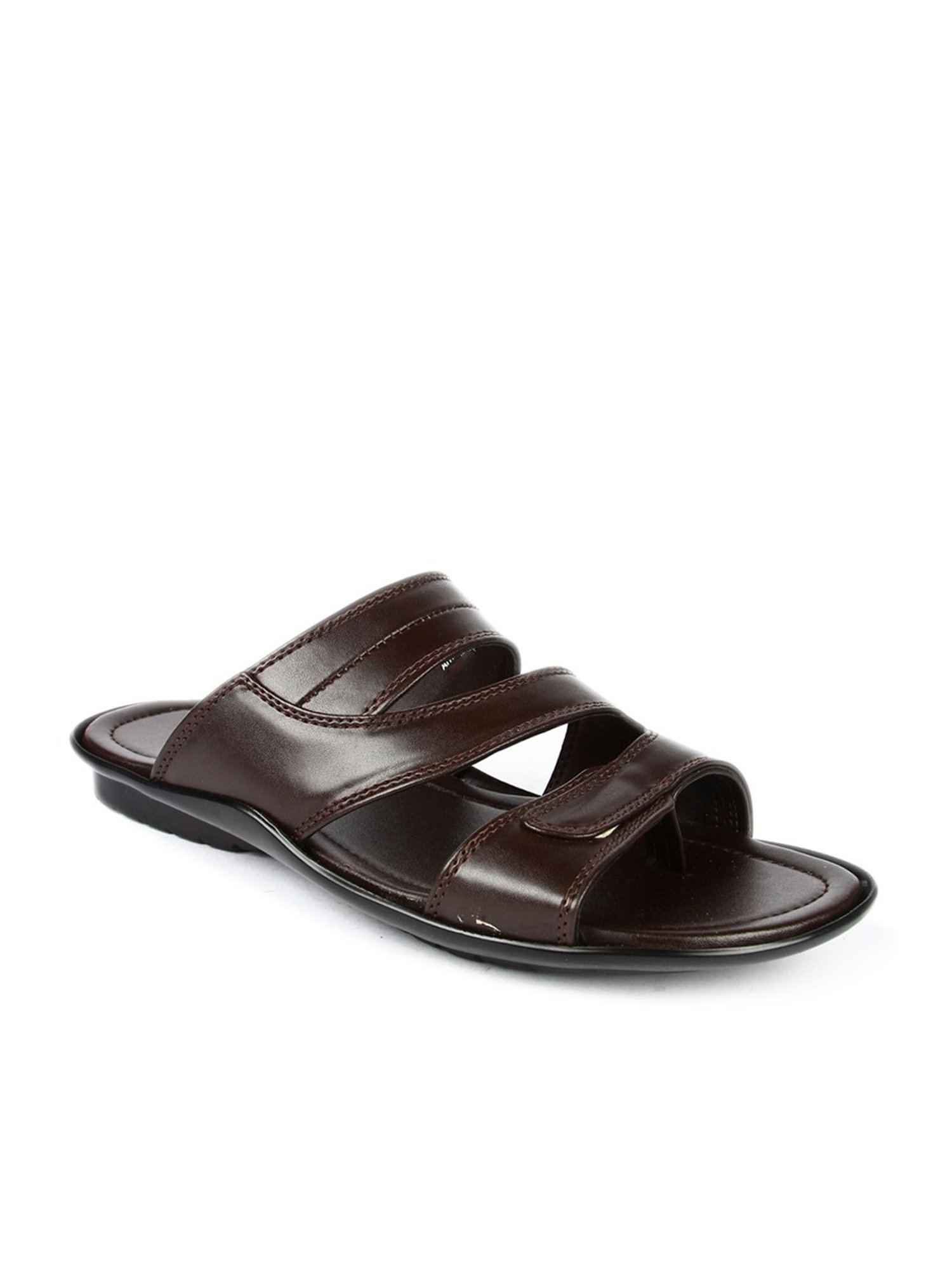 Coolers by Liberty Men's Dark Brown Casual Sandals