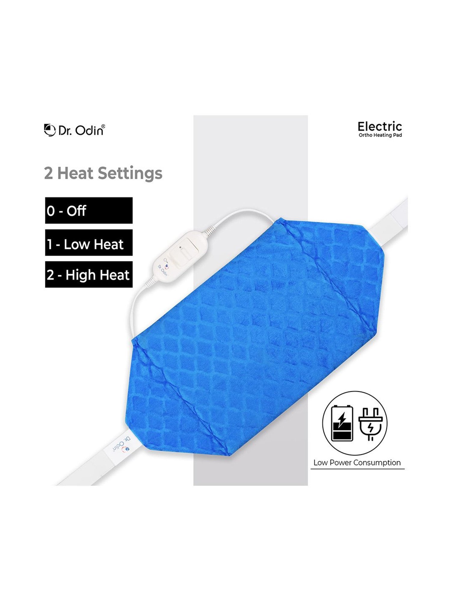 Dr. Odin Electric Ortho Heating Pad (Blue)