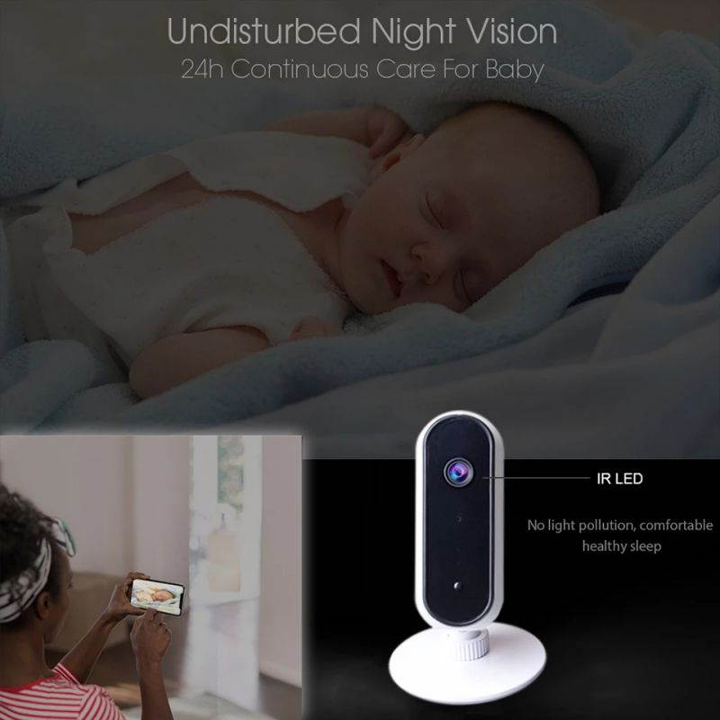 10pcs*New JH06P Wifi Camera1080P Wireless Video Surveillance Night Vision Home Security With 30 Days Free Cloud For Baby Monitor