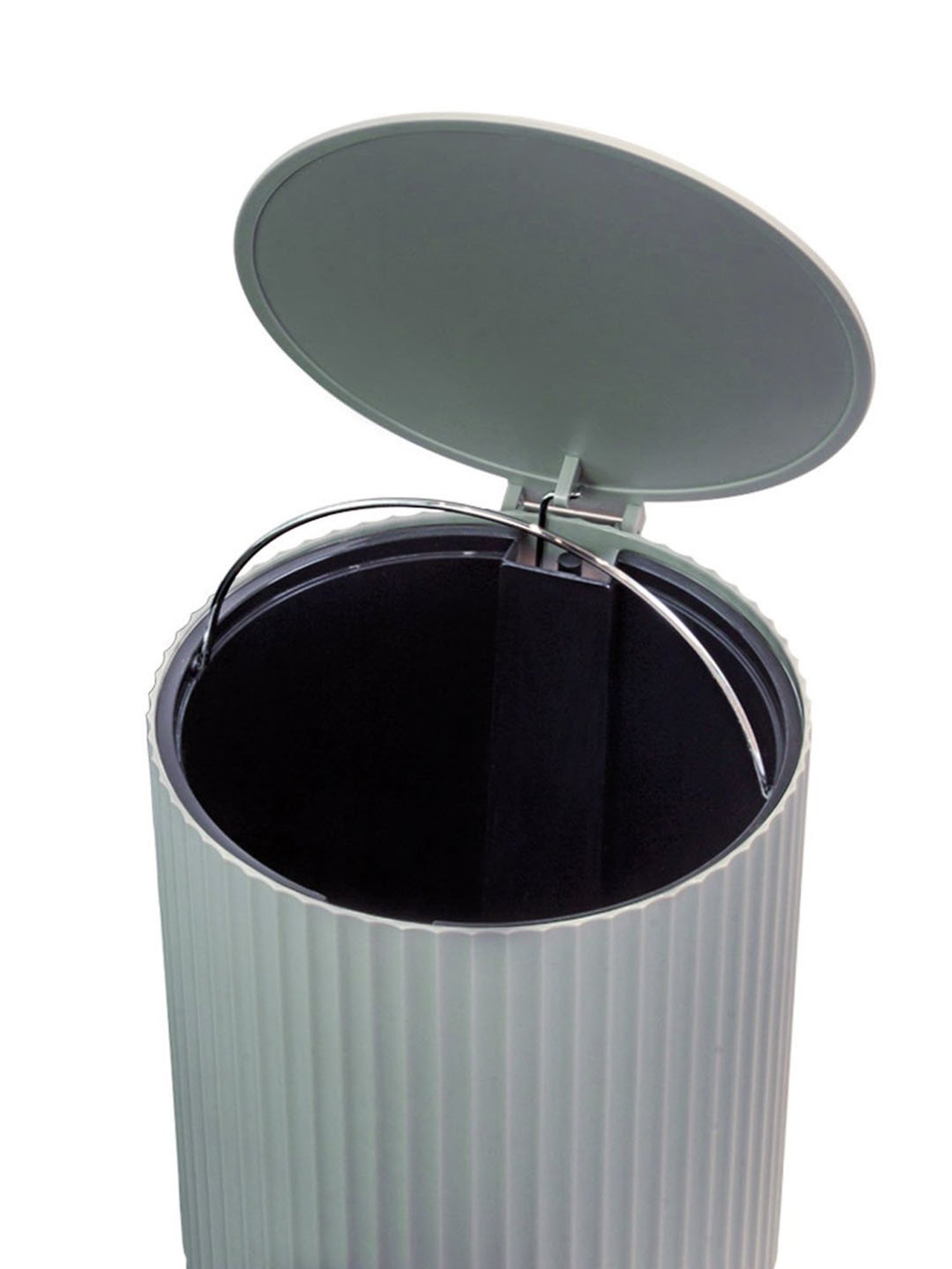 Freelance Grey SAN material (Styrene Acrylonitrile) Set of 1 Dustbins