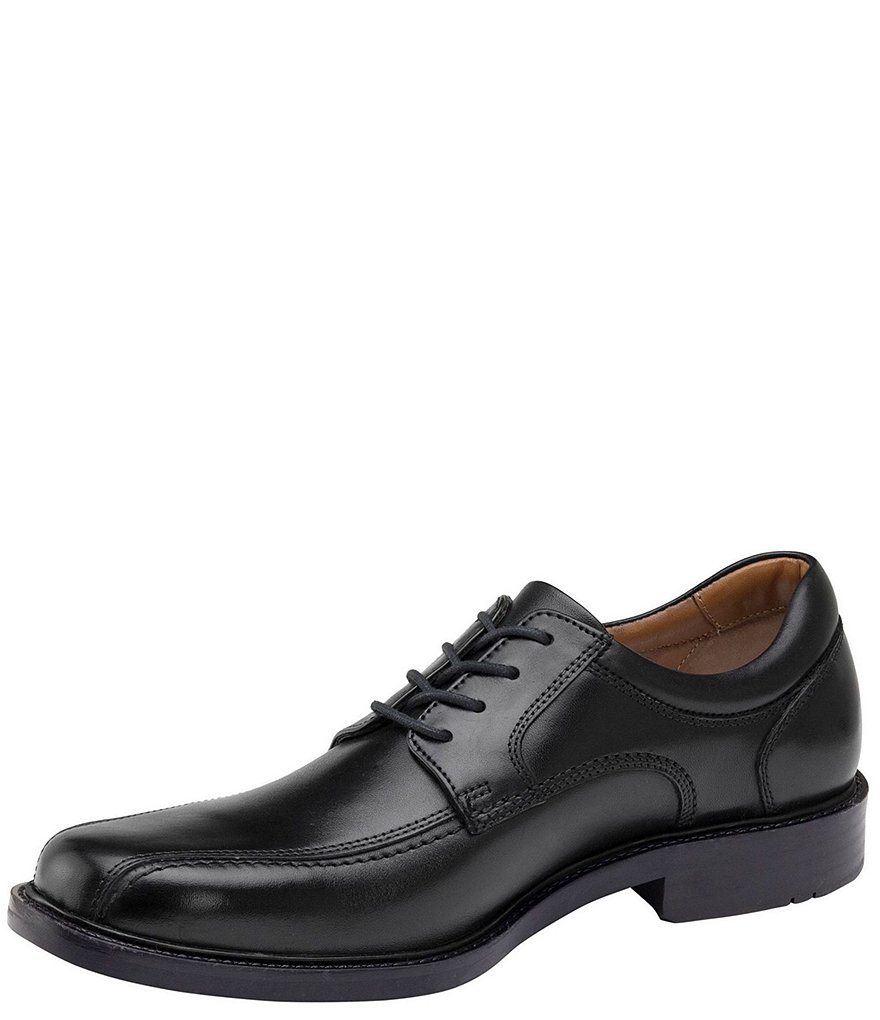Johnston & Murphy Men's Tabor Run Off Leather Lace Up Bike Toe Dress Shoe