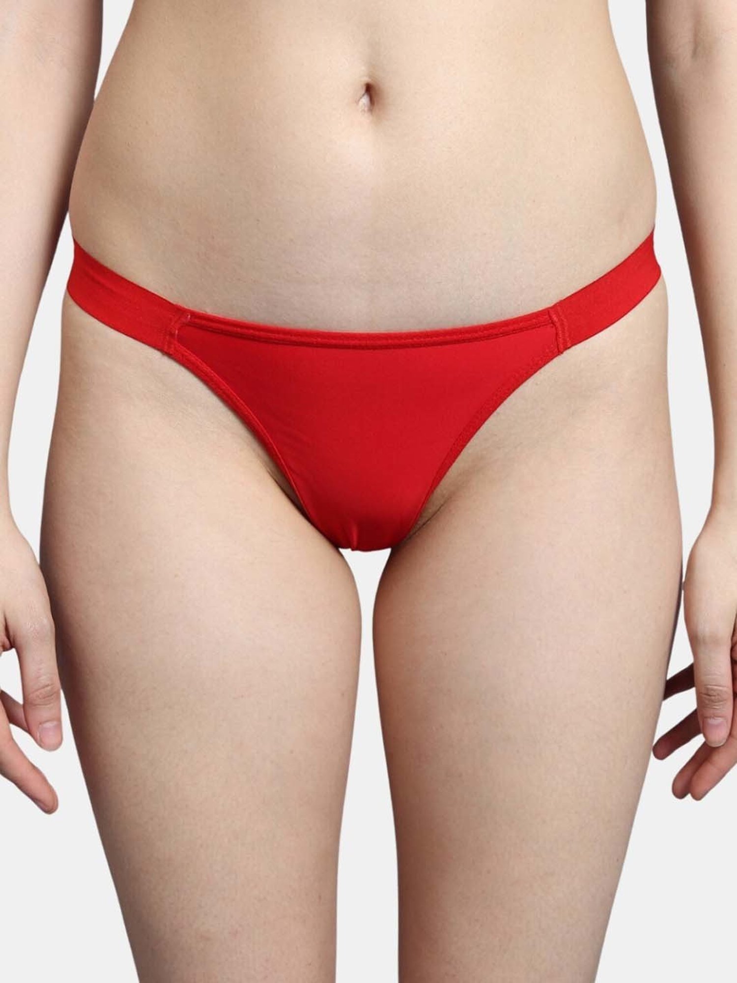 Bleeding Heart Tomato Red Plain Panty