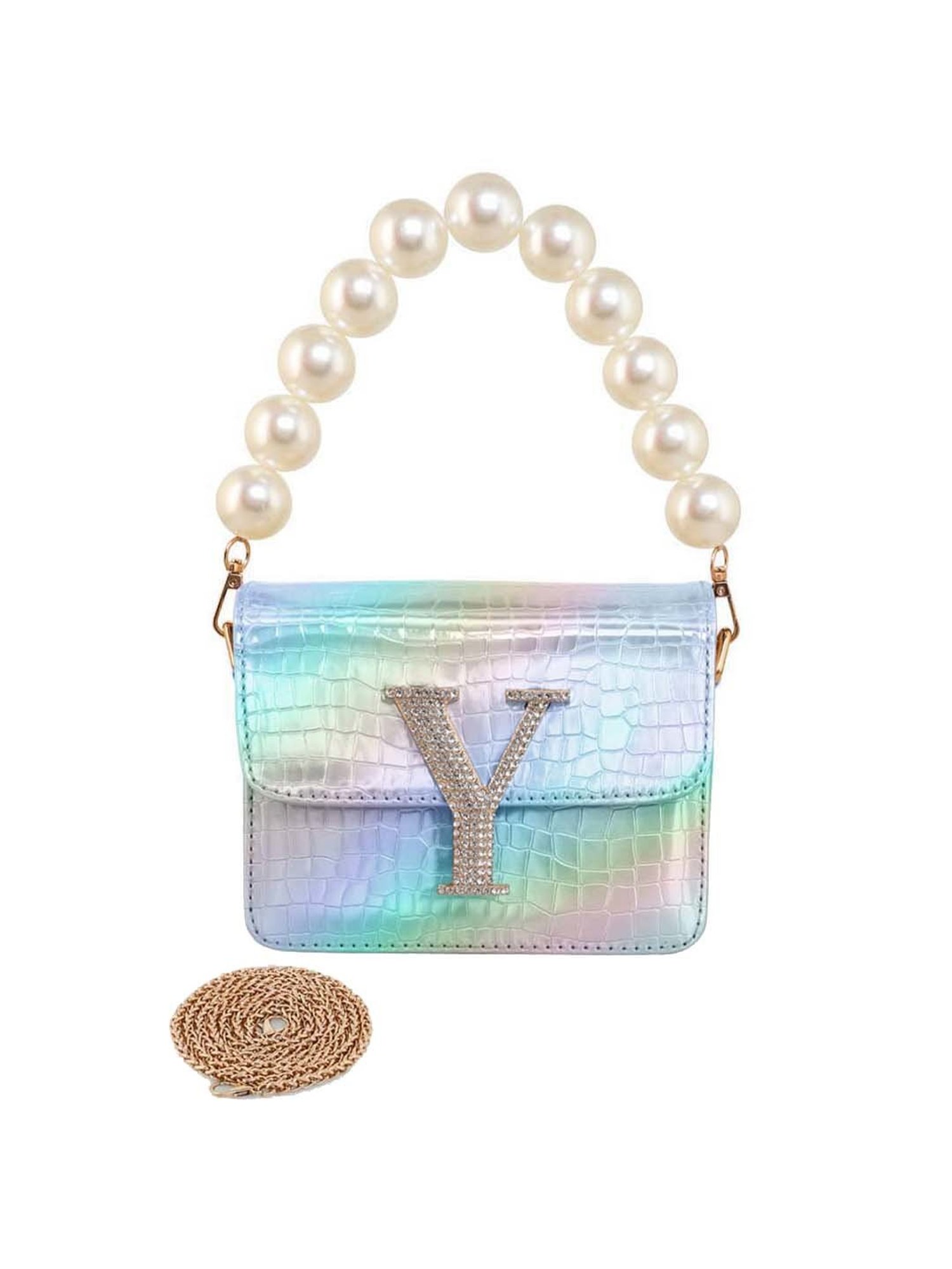 Esbeda Multicolor Textured Small Sling Handbag