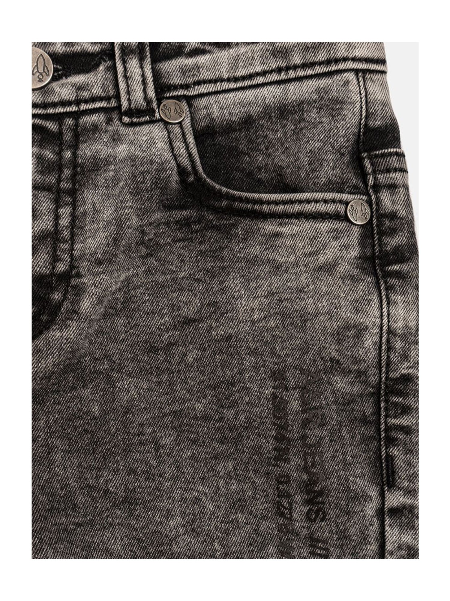 Pepe Jeans Boys Dark Blue Solid Jeans