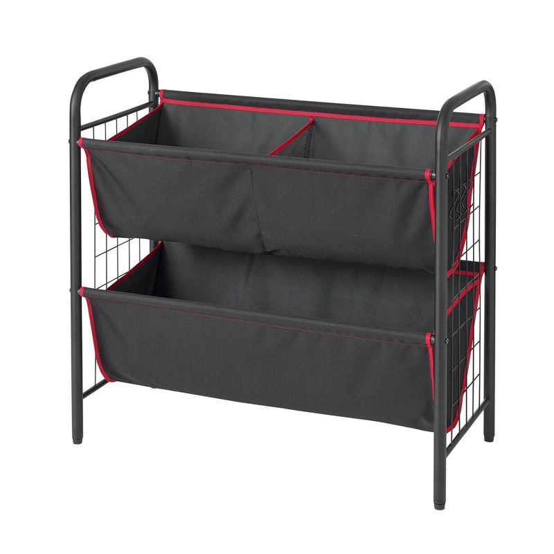 Neatfreak Sport 2 Tier Bin Organizer Black