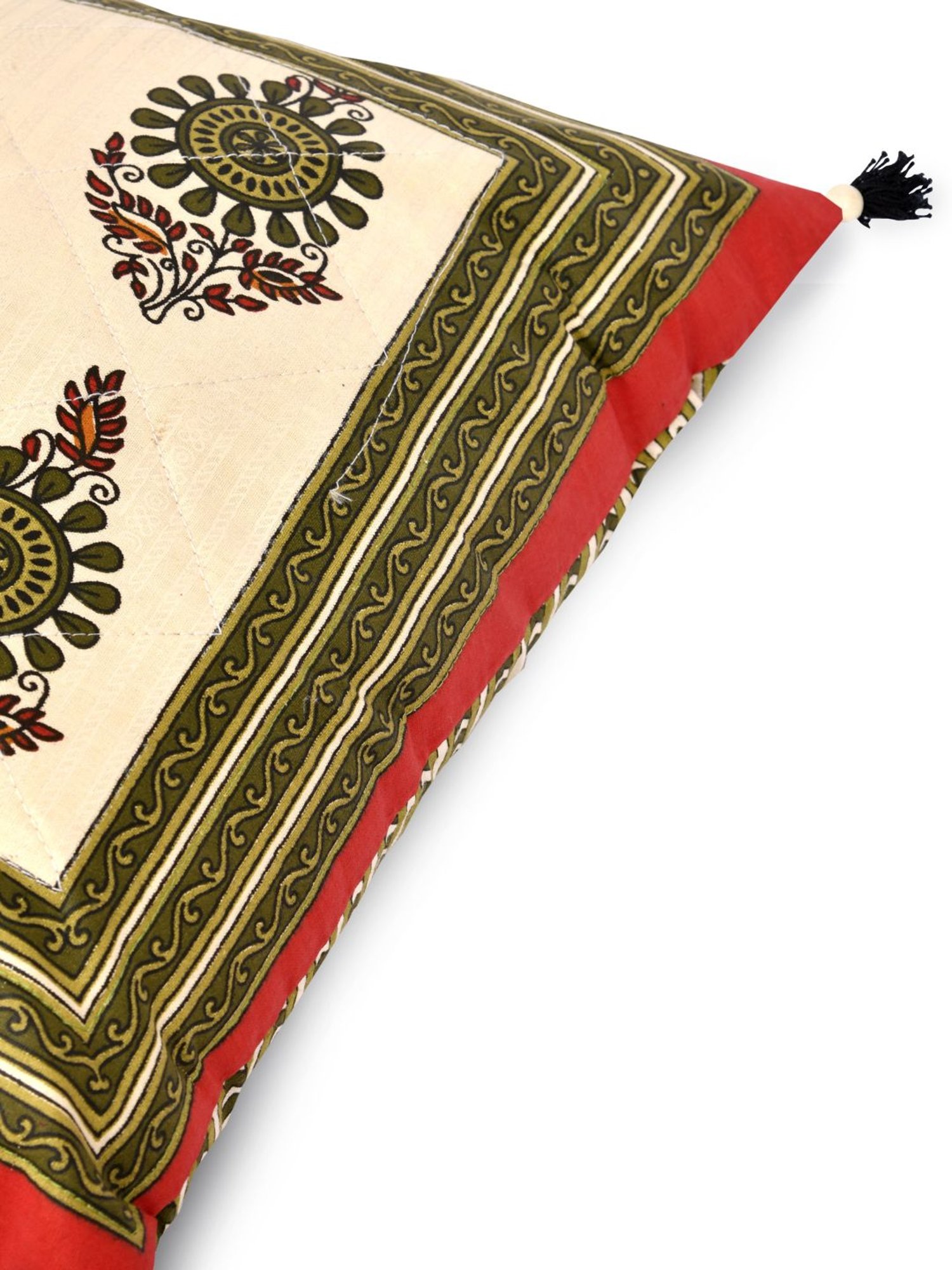 Living Roots Multicolor Cotton Cushion Covers - Set of 5