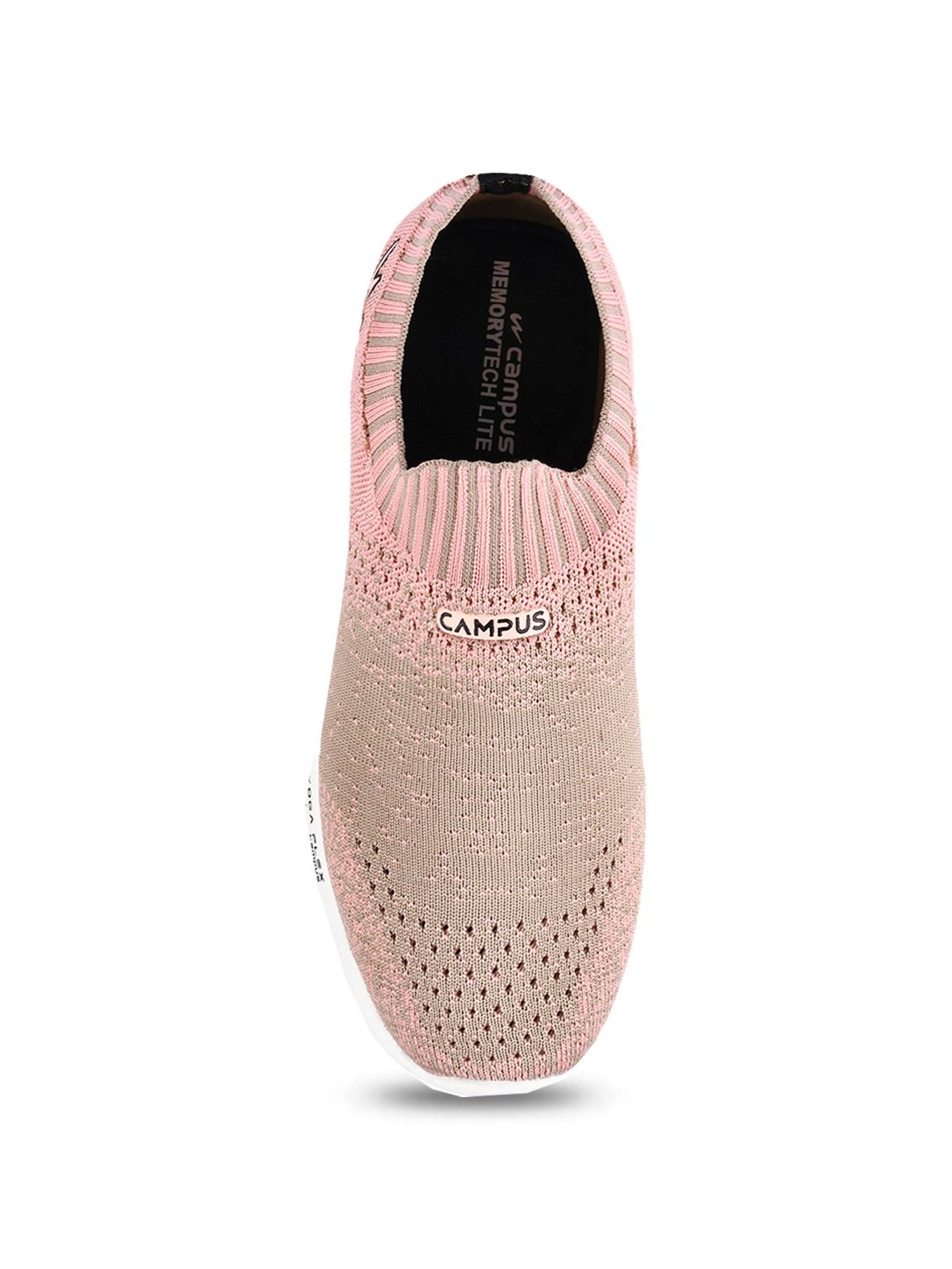 Campus Women's CAMP-SPINDA Beige Running Shoes