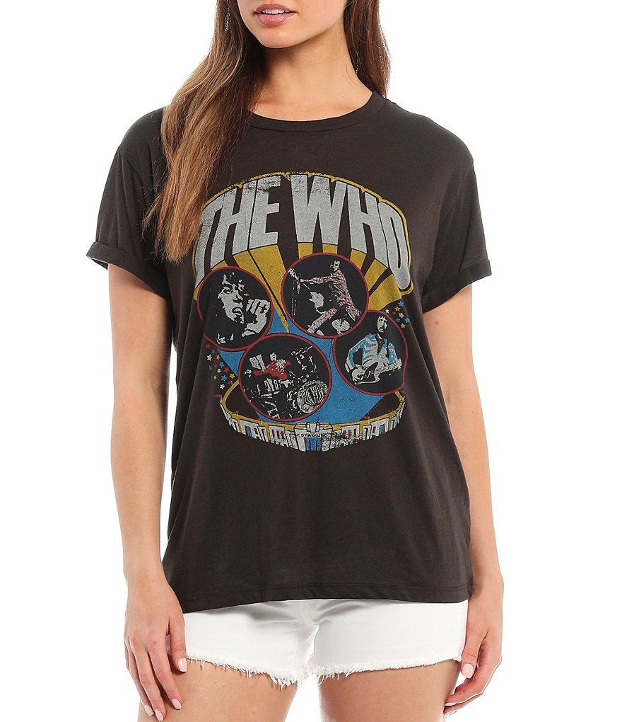 Chaser The Who Crew Neck Graphic Tee