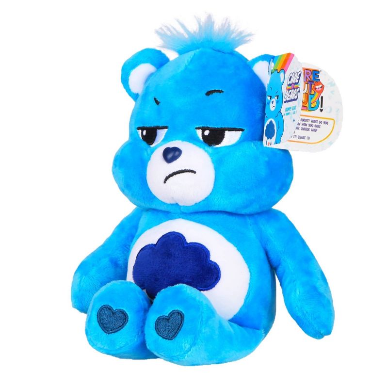 Care Bears Basic Bean Plush - Grumpy Bear