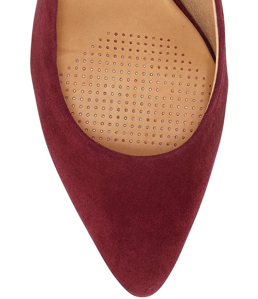 CC Corso Como Ryanna Water-Repellent Suede Block Heel Pumps