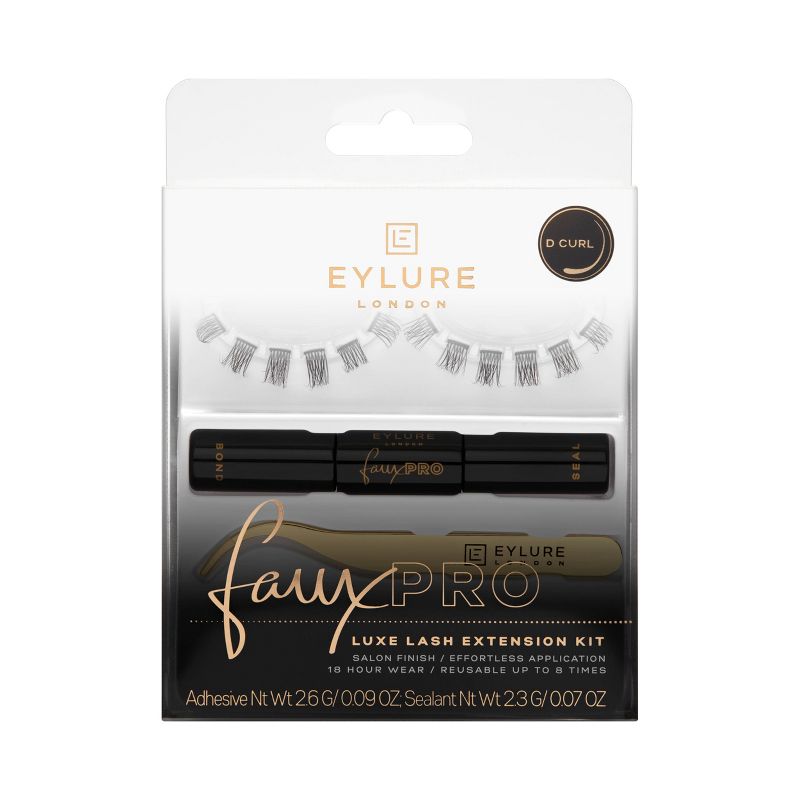 Eylure Faux Pro D Curl Luxe Lash Extension Kit