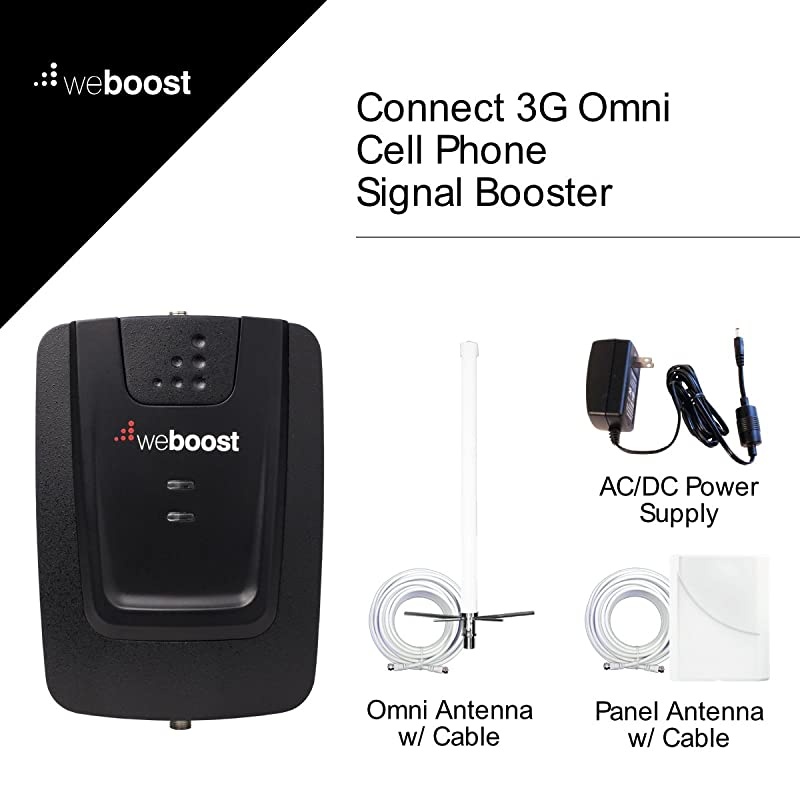 Connect 3G-X Cell Phone Signal Booster for Home and Office, up to 7500 sq ft
