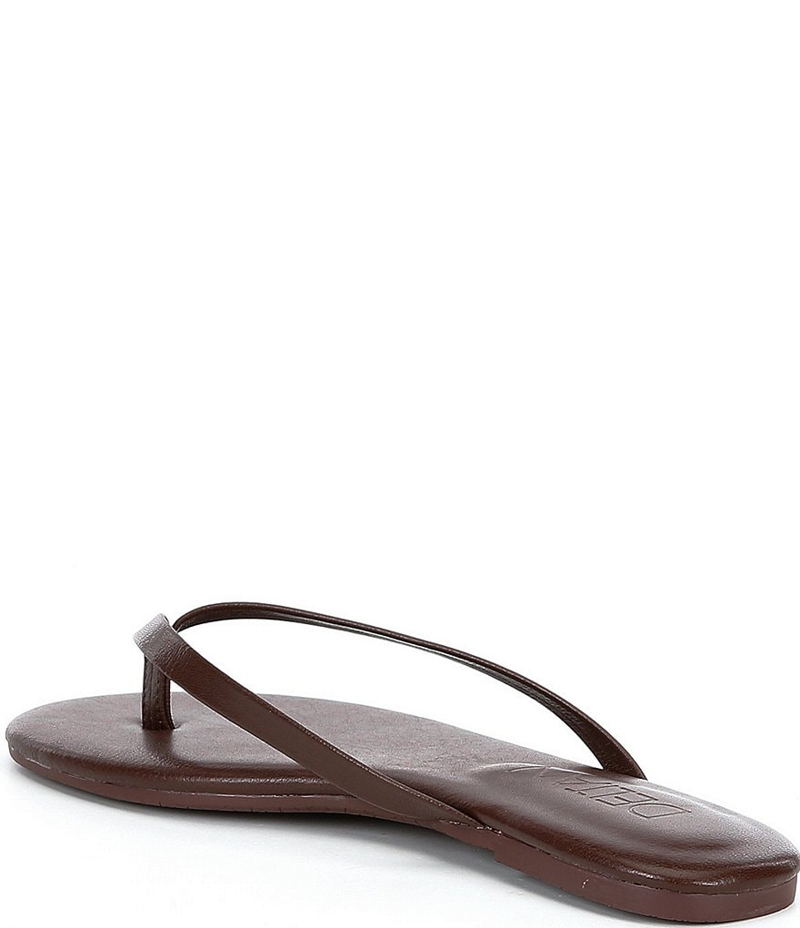 Deltan Hula Leather Thong Sandals